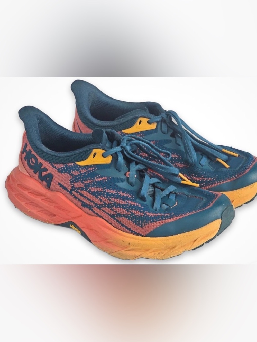 Hoka Speedgoat 5 Women's Trail Running Shoes Size 8.5B Blue
Orange running gym